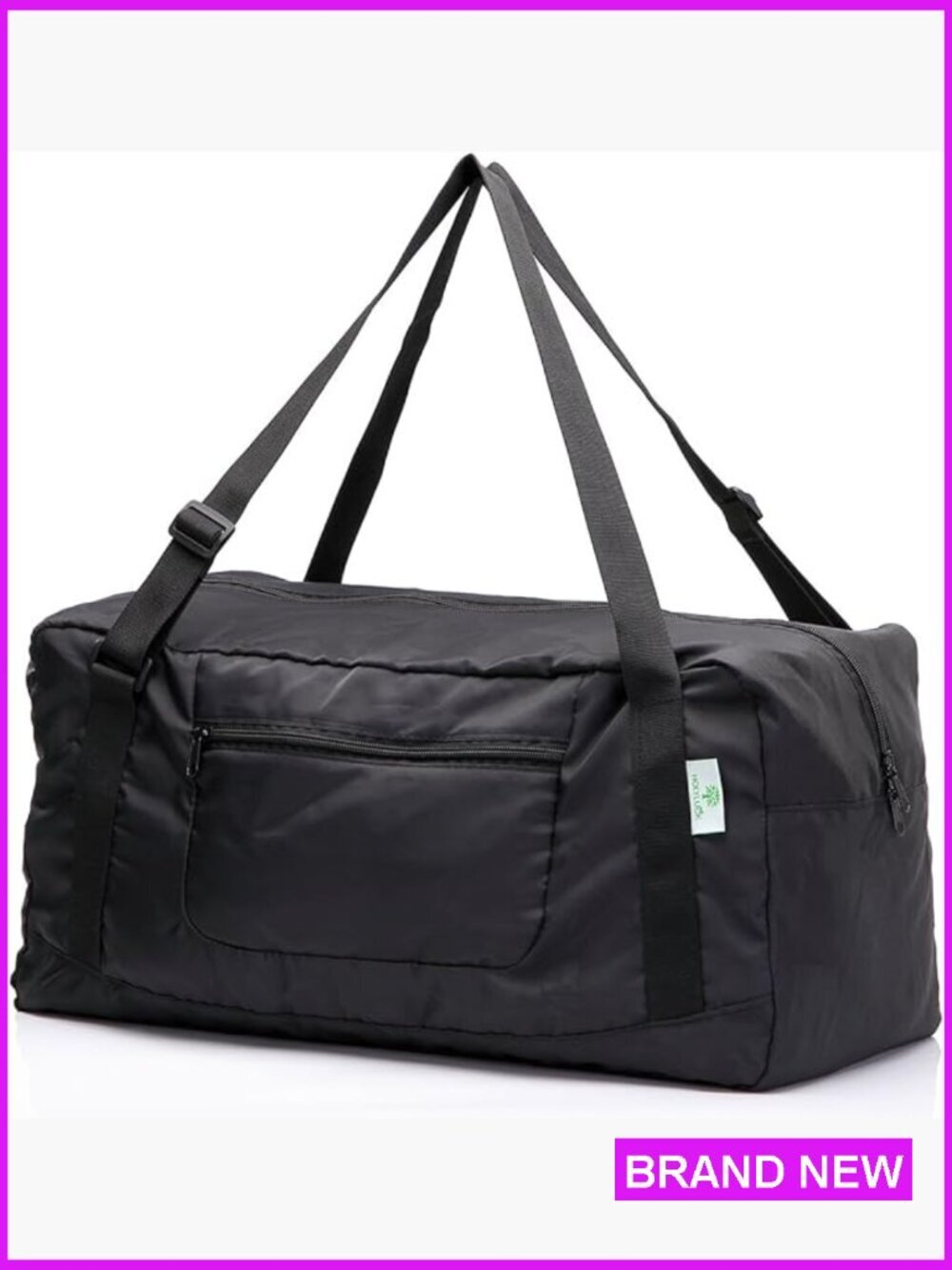 Foldable Travel Duffel Bag Lightweight Gym Weekender Luggage for Sport Hiking